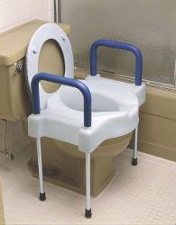 Tall-Ette Elevated Toilet X-W w/Legs 600 Wt. Cap. Steel