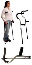 Millennial Crutches, Pair Fits 4' 7