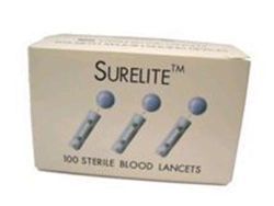 Surelite Lancets 23 Gauge Bx/200