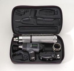 3.5v Halogen Coaxial Diag. Set Otoscope & Ophthalmoscope