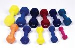 Product Photo: Dumbell Weight Color Neoprene Coated 12 Lb