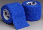 Product Photo: Coban Self-Adherent Wrap 2"x5 Yd Blue Bx/36