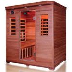 Product Photo: Infrared Heat Home Sauna 4 Person, 49"D x 71"W x 75"H