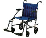 Product Photo: Fly-Lite Transport Chair Blue, 19"